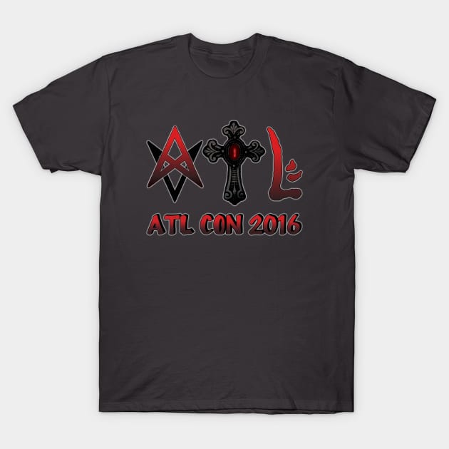 Supernatual Atlanta Con 2016 T-Shirt by janeysf03